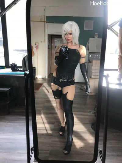 Jannet In cosplay - A2 Short hair nude cosplay leaked 60386