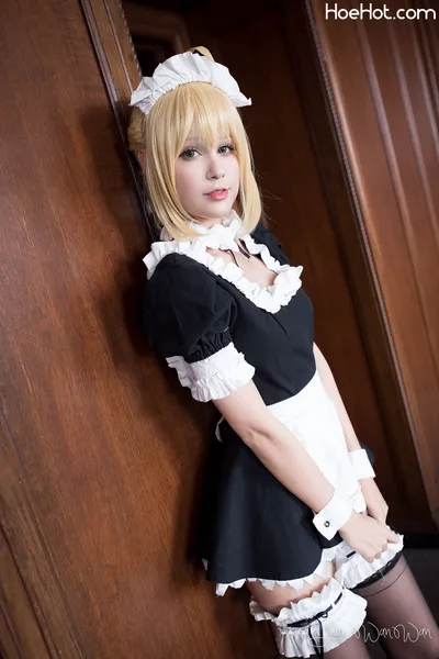 Jean Wanwan - Maid Artoria nude cosplay leaked 289351