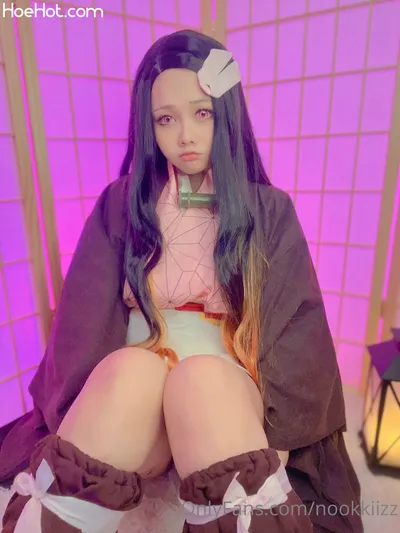 Nookkiizz - Nezuko nude cosplay leaked 36345