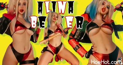 Alina Becker as Harley Quinn nude cosplay leaked 596339