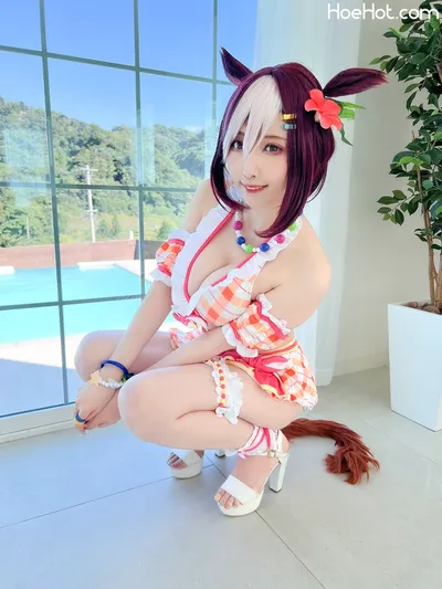 Momoiro Reku - Special Week nude cosplay leaked 297939