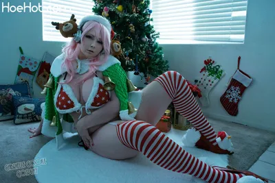 Gabrielle Cooke - Sonico Xmas nude cosplay leaked 538306