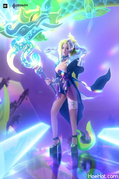 Arena of Valor Cosplay Mina Full Moon : Naga nude cosplay leaked 95894