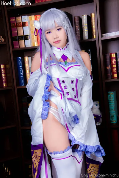 Minichu - Emilia nude cosplay leaked 365124