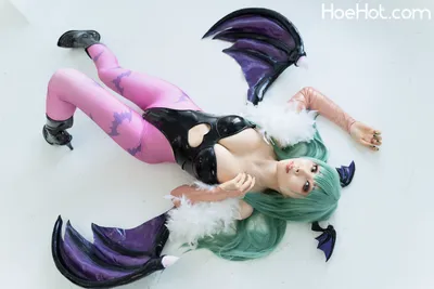 [KURUPIKA (Momoiru Reku)] MORRIGAN AENSLAND nude cosplay leaked 281179