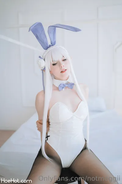 Meggii - Bunny Emilia nude cosplay leaked 290971