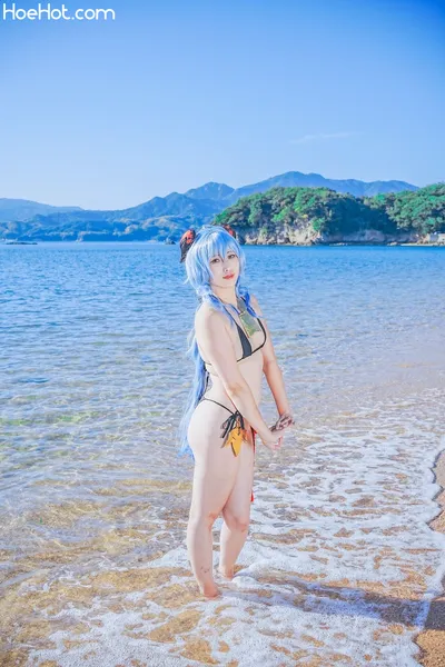 [Glossy Rabbit (艶兎)] 海の日の甘雨バーバラとちょびっとモナ! (原神) nude cosplay leaked 377275