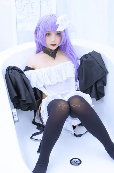 Sayo Momo - FGO Meltryllis Maid Art Ver nude cosplay leaked 453897