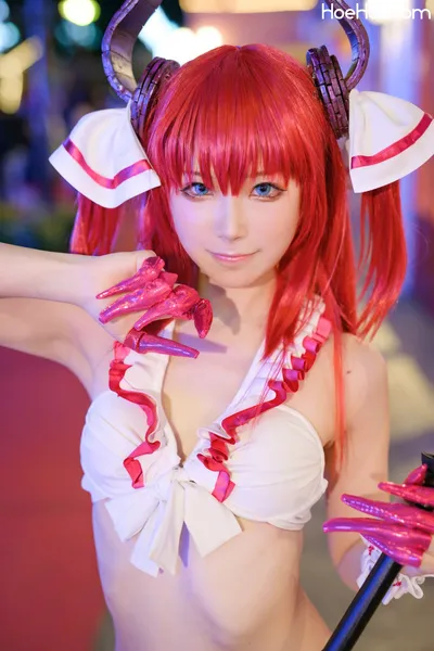 Nawo - Elizabeth Bathory swimsuit nude cosplay leaked 43797