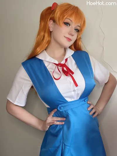 Satin Stars - Asuka Langley schoolgirl nude cosplay leaked 249181