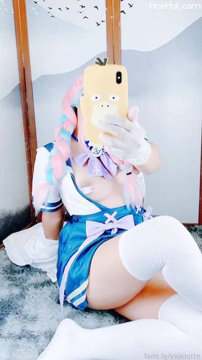 Yaxie Lotte (Fansly) ----------- Minato Aqua nude cosplay leaked 223644