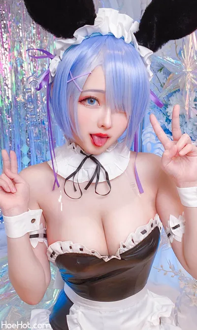 Arty Huang REM bunny suit ver. (Re:Zero) nude cosplay leaked 603361