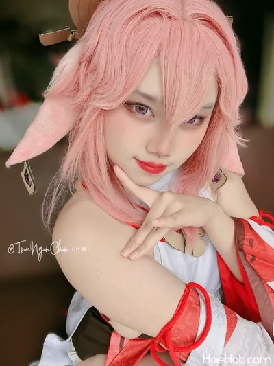 Tsunnyanchan - Yae Miko nude cosplay leaked 59419