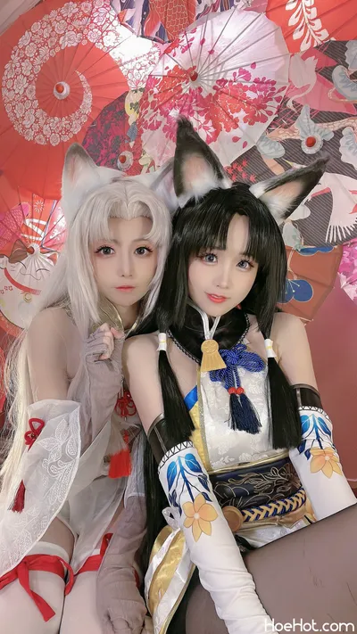 miko酱ww&amp;花京院腥鱼 - 胡桃 nude cosplay leaked 428609