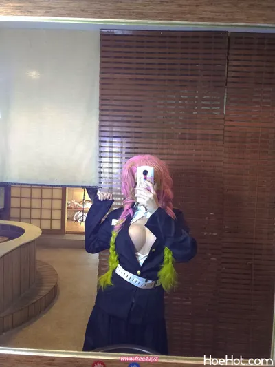 [钛合金TiTi] 鬼灭之刃 恋柱 Kanroji Mitsuri nude cosplay leaked 223071