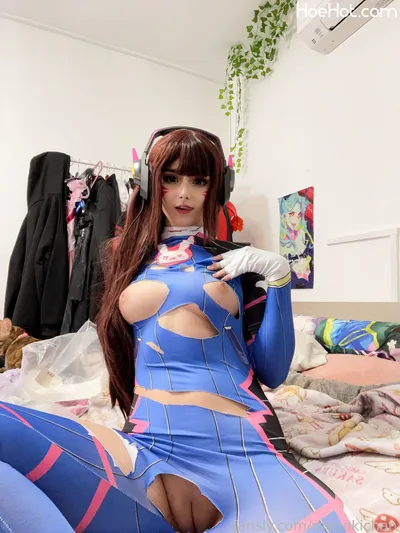 Monoki Chan - D.Va (Selfie Set) nude cosplay leaked 94188