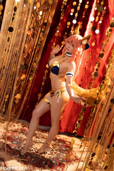 星之迟迟 - 玉藻前舞娘 nude cosplay leaked 446397