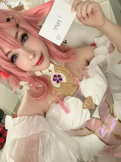 Junkenstein - Bride Yae Miko selfies nude cosplay leaked 75607