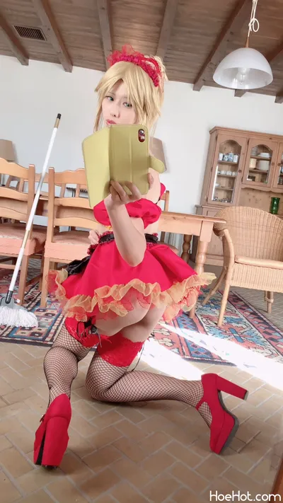 [Glossy Rabbit] Mordred Maid ✨ nude cosplay leaked 451907