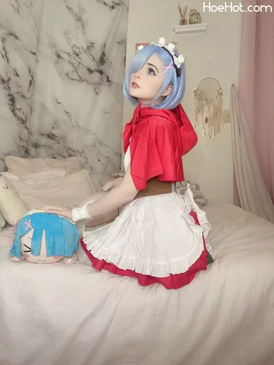 ItsCandyCloud - Rem Riding Hood nude cosplay leaked 280648