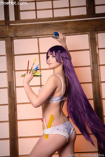 Tsuki Desu - Hitagi nude cosplay leaked 452271