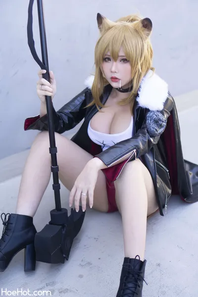 Hana Bunny - Siege (Arknights) nude cosplay leaked 628785