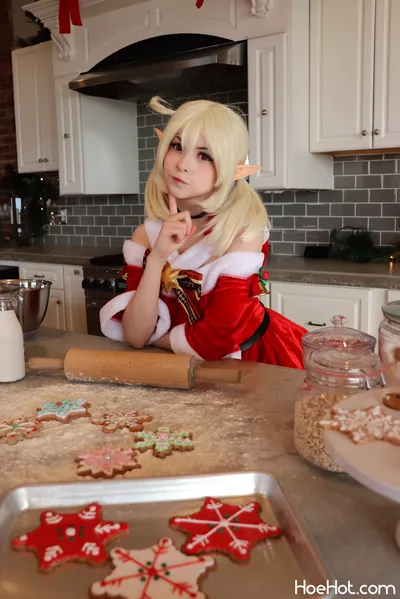 Melondoki - Klee xmas nude cosplay leaked 279968