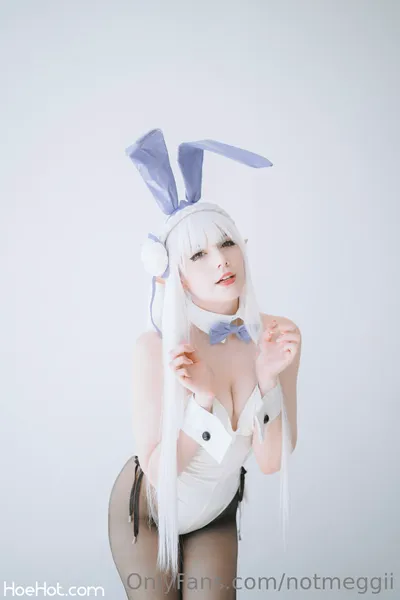 Meggii - Bunny Emilia nude cosplay leaked 290973