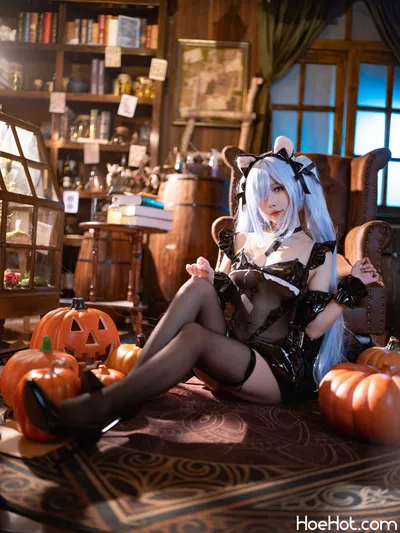 仙女月 万圣节 雅努斯  AZUR LANE nude cosplay leaked 124487