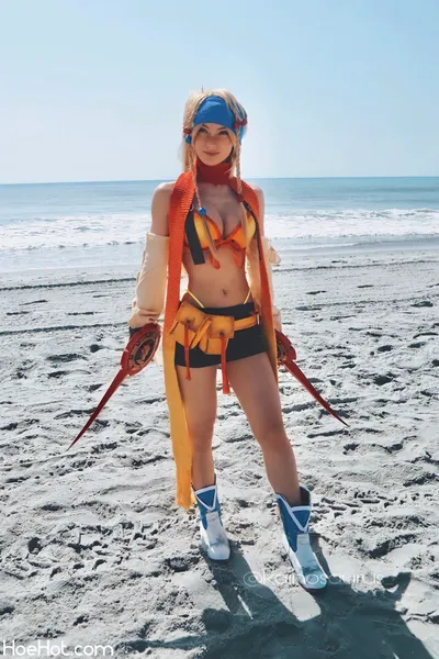 Kainosaurus - Rikku nude cosplay leaked 584670