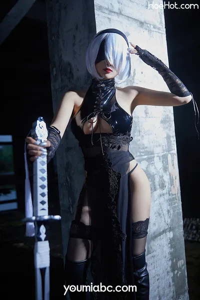 [YouMi尤蜜: 何嘉颖] 机械姬2B 何嘉颖 nude cosplay leaked 455722