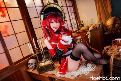 Sallydorasnow - Hoshou Marine [19P] nude cosplay leaked 212801