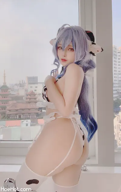 Sayo Momo - Ganyu Cowkini nude cosplay leaked 43461