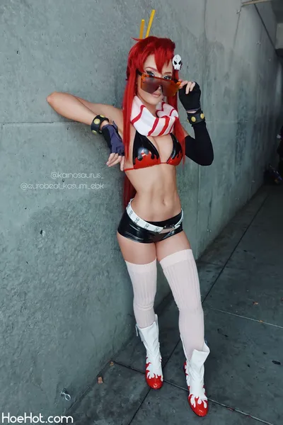 Kainosaurus - Yoko Littner nude cosplay leaked 451464