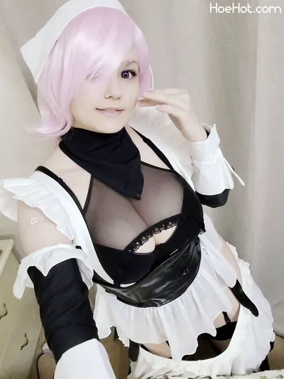 [Runioni] Miyamoto Musashi - Maid (Fate/Grand Order) nude cosplay leaked 613900