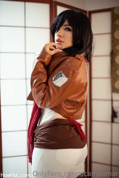 Giovanna Campomar - Mikasa Ackerman (Attack on Titan) nude cosplay leaked 298330