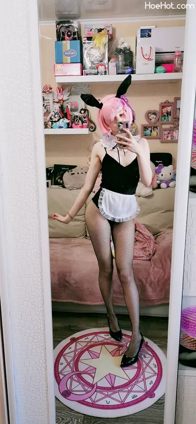 Kawaii Fox - Bunny maid Ram nude cosplay leaked 378142