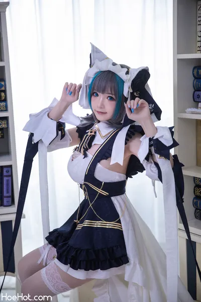 雪晴 Azure Lane 柴郡 nude cosplay leaked 504338