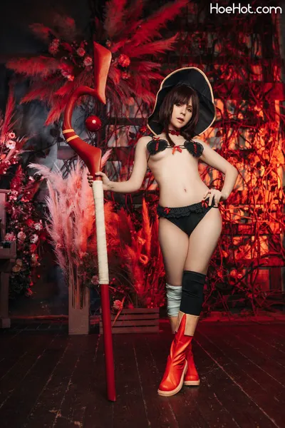 Hackee - Megumin nude cosplay leaked 587819