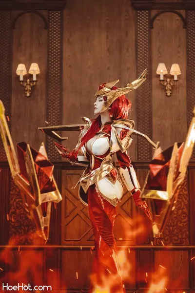 Arena of Valor Cosplay Marja Divine Fire Crystal nude cosplay leaked 382188