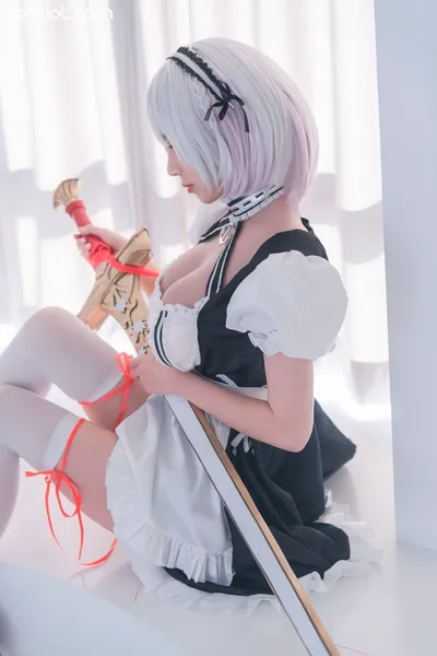 [Megumi Nange] Sirius Maid nude cosplay leaked 70103