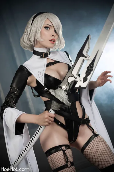 Sladkoslava - 2B nude cosplay leaked 324551