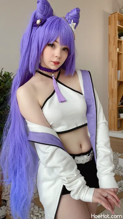 Caticornplay - Keqing nude cosplay leaked 465939