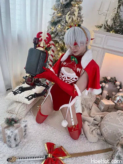 TangTang - 9S Christmas nude cosplay leaked 64611