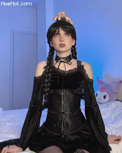 Cornkitten - Wednesday Addams nude cosplay leaked 342140