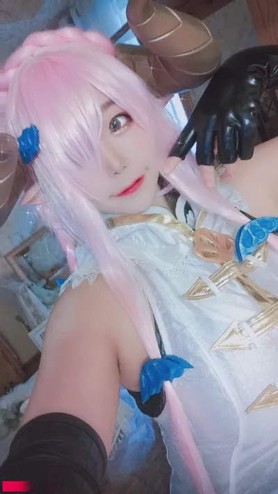 穆零Mu0 - 碧蓝幻想-娜露梅亚 nude cosplay leaked 12471