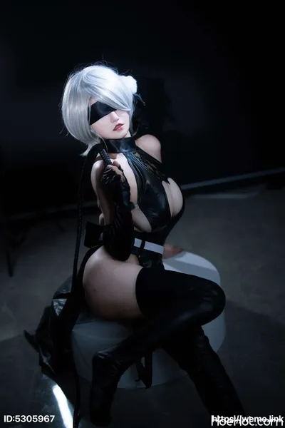 古阿扎 - 尼尔 2B女忍 nude cosplay leaked 66949