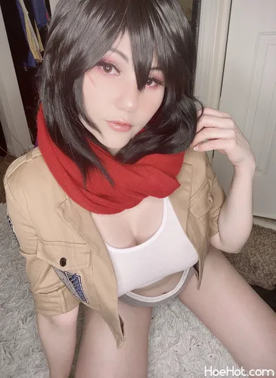 Kobaebeefboo - Mikasa nude cosplay leaked 456665