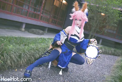 [叫我千寻大人] 玉藻前 正裝 FGO Tamamo no Mae nude cosplay leaked 364534