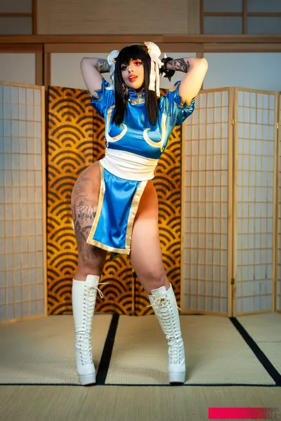 Mimsy - Chun-li nude cosplay leaked 19649